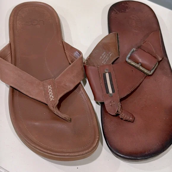 UGG | Shoes | Ugg And Steve Madden 2 Pairs Brown Leather  display picture 2